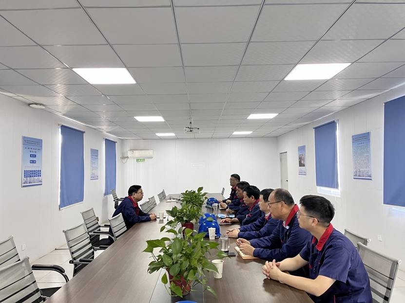 王伍升到銅基新材料項目調(diào)研 王伍升到銅基新材料項目調(diào)研